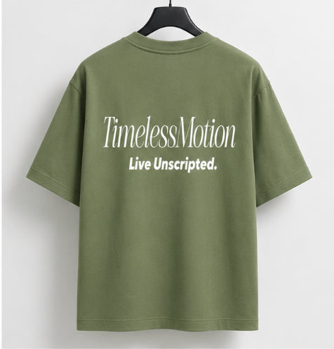 TimelessMotion Essential T-Shirt – Sage Green